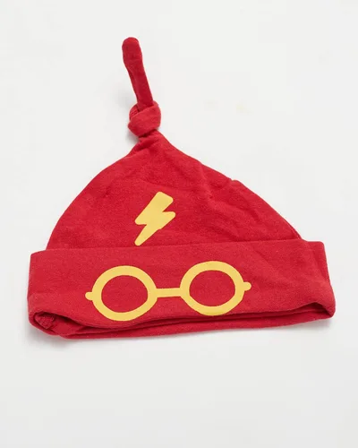Vista 2 de Harry Potter Manta de vellón de felpa unisex para bebé, regalos para bebé, RojoAmarilloGris