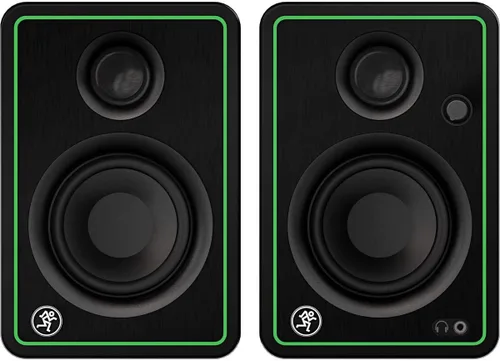 Vista 4 de Mackie Serie CR-X, monitores multimedia de 3,5 pulgadas con sonido profesional de calidad de estudio - Par (CR3-X)