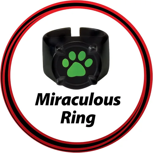 Vista 7 de Miraculous Tales Of Ladybug and Cat Noir - Juego de rol para niños, disfraz de disfraz de mariquita y accesorios para niñas y niños, Negro