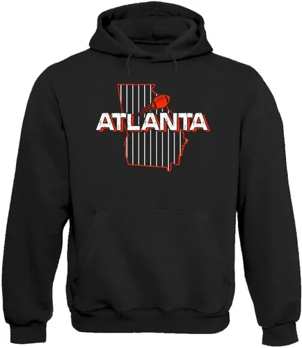 Vista 55 de Xtreme Apparrel Team Field Map Men's Hoodie Sweatshirt for Football Fans