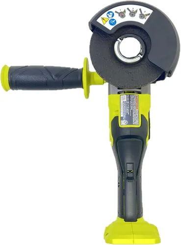 Vista 3 de RYOBI ONE+ HP 18V Amoladora angular inalámbrica sin escobillas de 4-1/2 pulgadas (solo herramienta) PBLAG01B La batería y el cargador se venden