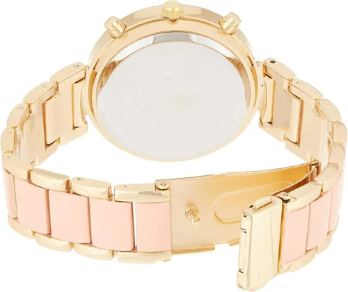 Vista 2 de U.S. Polo Assn. para Mujer USC40063 tono dorado y brazalete rosa reloj