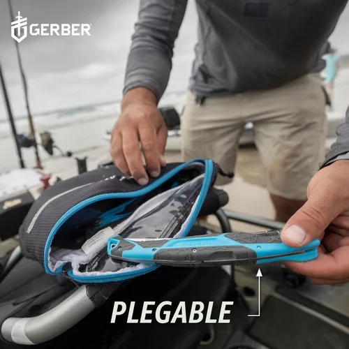 Vista 4 de Gerber Gear Controller - Filete plegable – Cuchillo de pesca de agua salada – Accesorio de pesca resistente a la corrosión – Equipo premium – 6