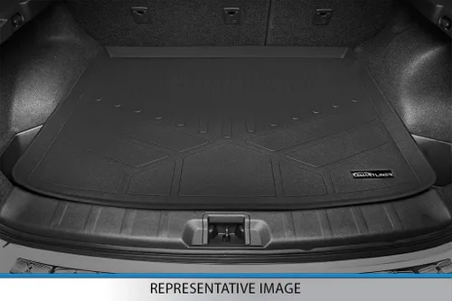 Vista 5 de SMARTLINER Alfombrillas de piso de 2 filas – Forro de carga superior detrás de la segunda fila para Mercedes-Benz AMG GLB 35 2021-2025