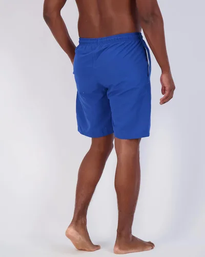 Vista 3 de Paquete de 3 Traje de baño para hombre de 7 pulgadas con cordón para playa, UPF traje de baño para surf, disponible en tallas grandes y altas