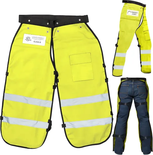 Vista 11 de MGP SUPPLY Apron Style Chainsaw Chaps with Pocket & Adjustable Waist Lightweight Class B Protective Safety Equipment