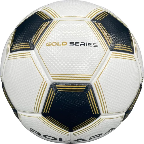 Vista 3 de Gold Series - Balón de fútbol de la serie 5, aprobado por la NFHS, de piel sintética coreana, profesional, resistente al agua con vejiga híbrida