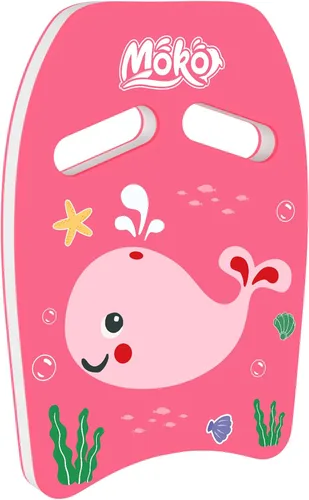 Vista 19 de MoKo Tabla de natación de dibujos animados, tabla de ejercicios de piscina, equipo de ejercicio para promover la posición de natación natural