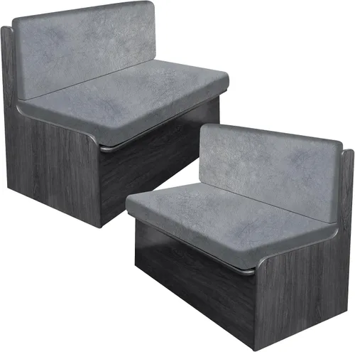 Vista 78 de Fundas de cojín tipo cuero para sofá, juego de fundas protectoras de muebles para sillón seccional, sofá biplaza de tela de elastano elástica