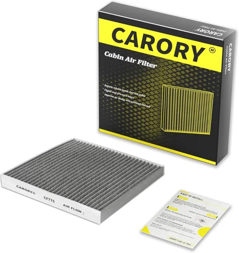 Vista 38 de Filtro de aire de cabina con carbón activado para Toyota Camry (2002-2006), Sienna (2004-2010), Avalon (2000-2004), Lexus RX350 (2007-2009), ES330