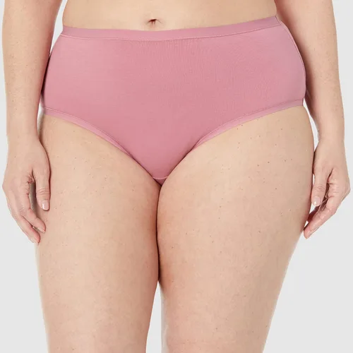 Vista 2 de Tienda Essentials Ropa interior de algodón para mujer (disponible en tallas grandes), paquete de 6