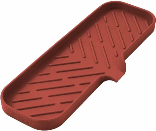 Vista 32 de MicoYang Jaboneras de Baño de Silicona con Boquilla de Drenaje - Organizador de Fregadero de Baño y Cocina, Soporte para Esponja, Bandeja de Jabón