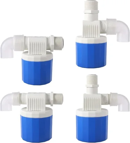Vista 7 de 1PC 1/2" 3/4" Male Thread Automatic Water Level Control Valve Tower Float Ball Installed Inside Upper Inlet Liquid(Grey)