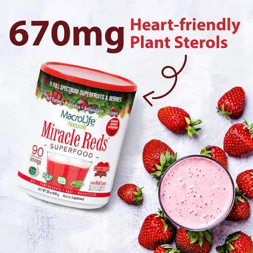 Vista 6 de Miracle Reds - Superalimento, 4110005, 30 Oz, 1, 1