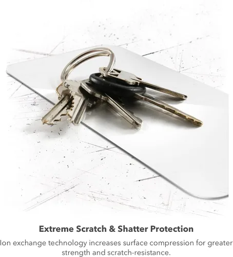 Vista 5 de ZAGG InvisibleShield Glass Elite Privacy - Protector de pantalla de privacidad de 360 a 4 vías, hecho para Apple iPhone 13 Mini, protección contra