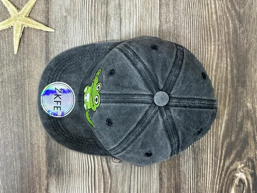 Vista 7 de Gorras de béisbol bordadas con animales para niño y niña