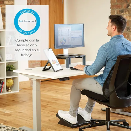 Vista 7 de Fellowes Soporte de monitor de altura ajustable de alta calidad