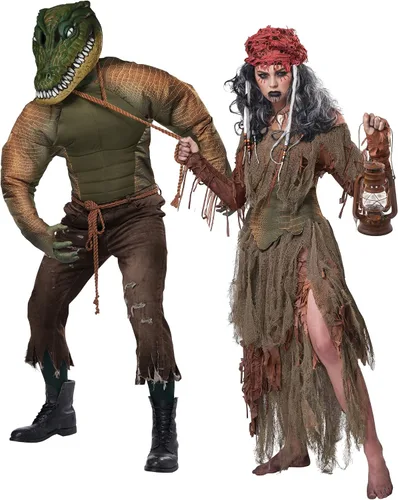 Vista 4 de California Costumes mens Gator ManAdult