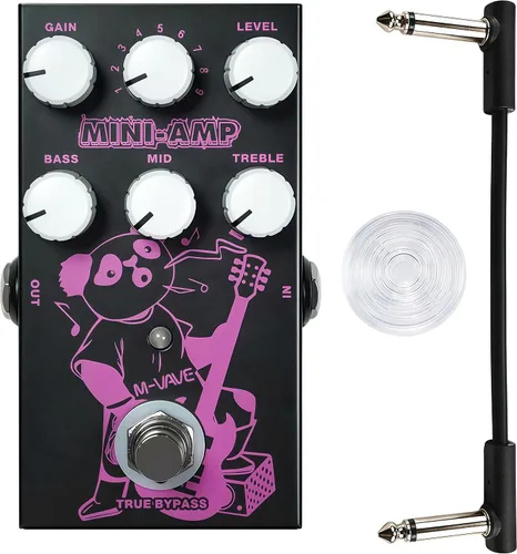 Vista 13 de M-VAVE ClassicDelay - Pedal de guitarra multiefectos, pedal de guitarra multiefectos, pedal de guitarra multiefectos, efecto de guitarra analógica