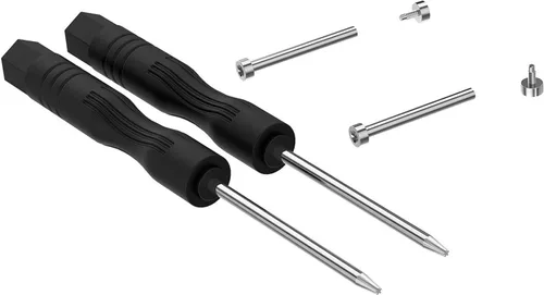 Vista 8 de Accesorio de tornillo compatible con Garmin Forerunner 235 Smart Watch, 2 piezas de acero inoxidable tornillos de repuesto herramienta de extracción