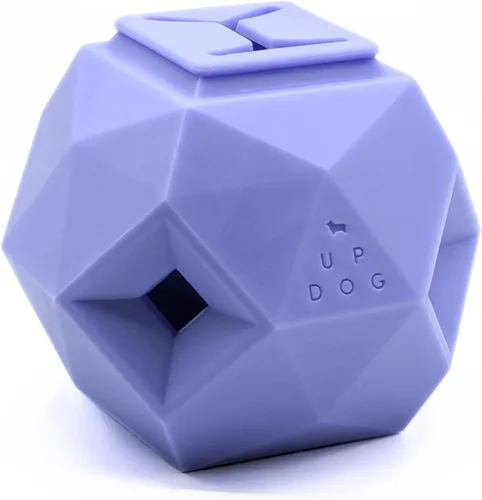 Vista 8 de Pelotas dispensadoras de golosinas para perros medianos y gatos, juguete interactivo para el juego propio, mejora la higiene oral, simulación mental