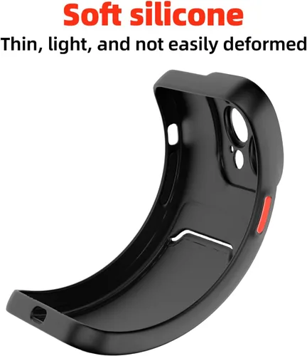 Vista 4 de Funda para Redmi Note 9 Pro, Redmi Note 9s con ranura para tarjetas de crédito, TPU suave TPU silicona resistente a los arañazos delgada ranura