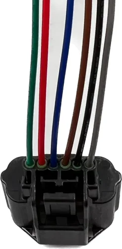 Vista 3 de FainWan Conector de sensor MAF de flujo de aire masivo compatible con FX35, FX45, G35, M45, M35, EX35, G37, FX50, G25, M37, M56, EX37, FX37, JX35