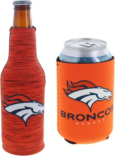 Vista 63 de Soporte aislante para latas y botellas de fútbol americano enfriador de bebidas Huggie (Nueva Orleans (Saints) - Negro) Nueva Orleans (Santos)
