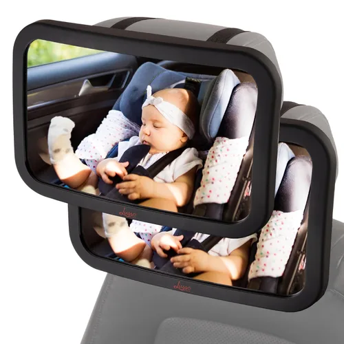 Vista 11 de Espejo para asiento trasero de bebé, Negro
