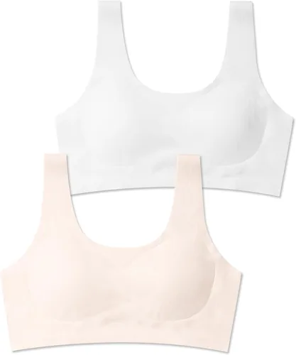 Vista 13 de SALIA GIRL Sujetadores de entrenamiento, sujetadores de inicio de diseño especial para niñas en desarrollo, sin costuras, ligeros y sin