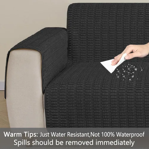 Vista 6 de Muamar Funda para Cama de Perro Protector de Sofá, Fundas de Sofá Antideslizantes Impermeables para Sala de Estar Fundas de Sofá, Tapete de Sofá