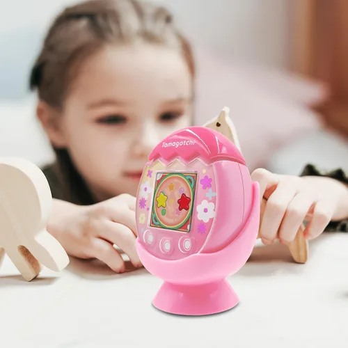 Vista 8 de xcivi Soporte Base de Escritorio para Tamagotchi Pix Mascota Virtual Interactiva (Rosa)
