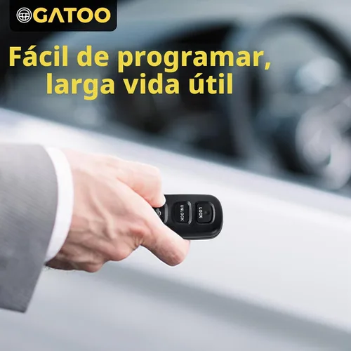Vista 7 de OGATOO Llavero de Repuesto Compatible con Camry 2002 2003 2004 2005 2006/ Solara 2002 2003 Control Remoto de Entrada sin Llave (GQ43VT14T)