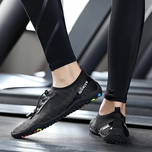 Vista 7 de Chaoslook Zapatos de agua para hombre y mujer de secado rápido zapatos de natación descalzos zapatos de agua para buceo surf piscina playa caminar
