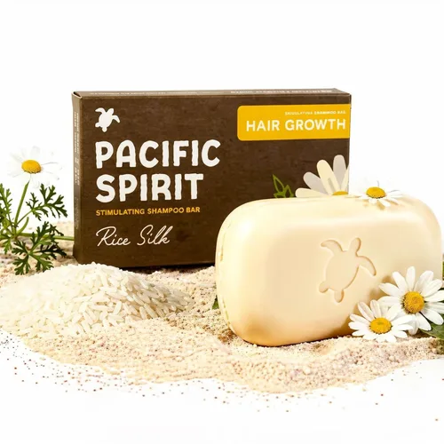 Vista 11 de Barra de champú para cabello dañado, teñido y normal, más de 100 lavados, arcilla blanca, vegano