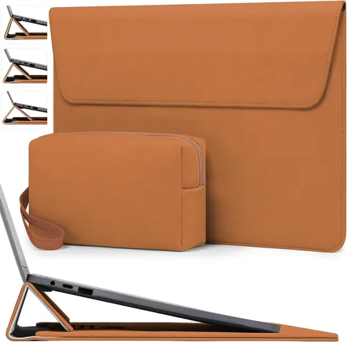 Vista 8 de HYZUO Funda para portátil de 15 pulgadas con soporte ajustable, gris Gris espacial