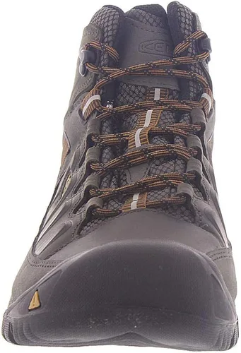 Vista 5 de KEEN - Botines Targhee III para senderismo impermeables de altura media para hombre negro