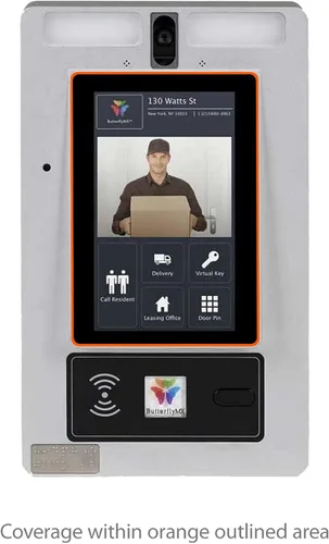Vista 2 de BoxWave ClearTouch - Protector de pantalla compatible con la superficie de video intercomunicador ButterflyMX (7 pulgadas), antirreflejos
