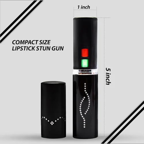 Vista 4 de FIGHTSENSE Kit de defensa personal para mujer, spray de pimienta y linterna de lápiz labial de autodefensa, batería recargable, llavero bolsa