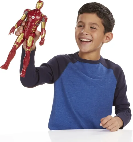 Vista 6 de Marvel Avengers Age of Ultron Titan Hero Tech Iron Man Figura de 12 pulgadas