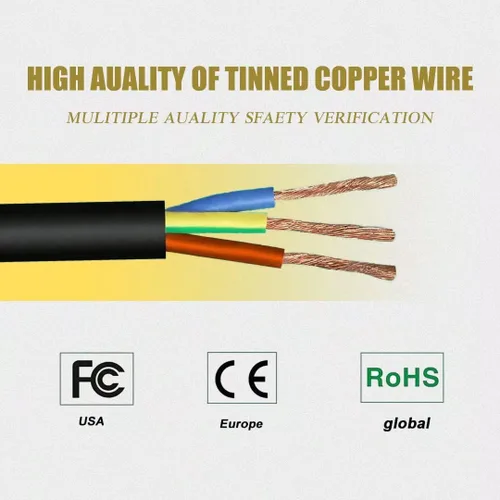 Vista 2 de Adaptador de CA compatible con Club Cadet Modelo 12AE18JA056 Cable de alimentación para cortacésped eléctrico
