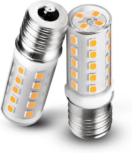 Vista 8 de Heifymi Reflector regulable E17 tipo base intermedia R14 de 6 W (equivalente a 60 vatios), blanco cálido 2700 K, 600 lúmenes, bombilla LED E17
