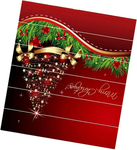 Vista 7 de Calcomanías de pared, calcomanías 3D para árbol de Navidad, escaleras, escaleras decorativas, muebles familiares, decoración mural de cocina y baño