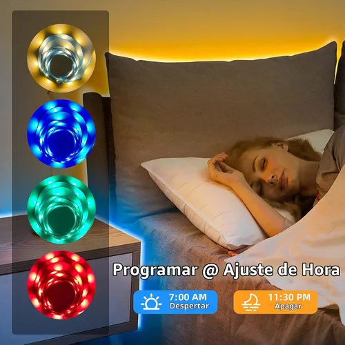 Vista 5 de GIDERWEL Kit de luces de tira LED ZigBee RGBW inteligentes ajustable de 10 m con controlador ZigBee 3.0, funciona con Hub Bridge Echo Plus