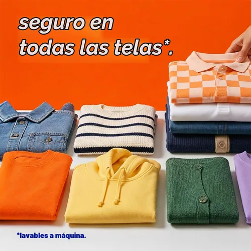 Vista 12 de Tide evo Detergente para ropa original que funciona en el 100% de las manchas comunes, detergente concentrado de viaje compatible con HE