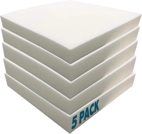 Vista 9 de Foamma Acolchado de espuma de tapicería de alta densidad de 1 x 22 x 24 pulgadas para reparación de cojines y asientos, espuma gruesa de repuesto