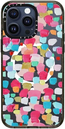 Vista 86 de CASETiFY Impact Funda para iPhone 15 [Probada contra Caídas de Grado Militar 4X / Protección contra Caídas de 8.2 pies / Compatible con Magsafe]
