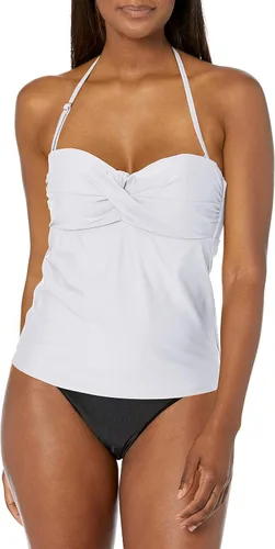Vista 3 de Catalina Women's Twist Front Bandeau Tankini Swimsuit