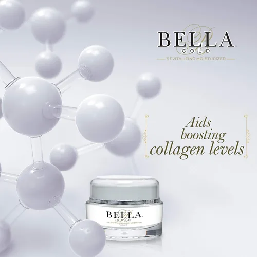 Vista 9 de Nueva crema para revitalizar el colágeno y la elastina Bella Gold Revitalizing Moisturizer