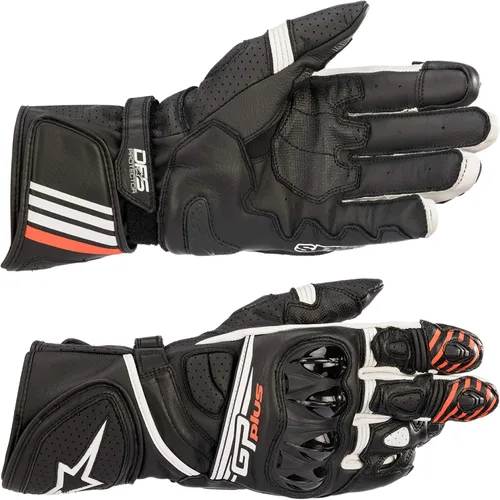 Vista 3 de Alpinestars Guantes GP Plus R V2, talla 3XL, color negro/blanco